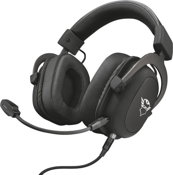 Trust GXT 414 Zamak - Premium Gaming Headset voor PS4, PS5, Xbox Series X en PC - - Zwart