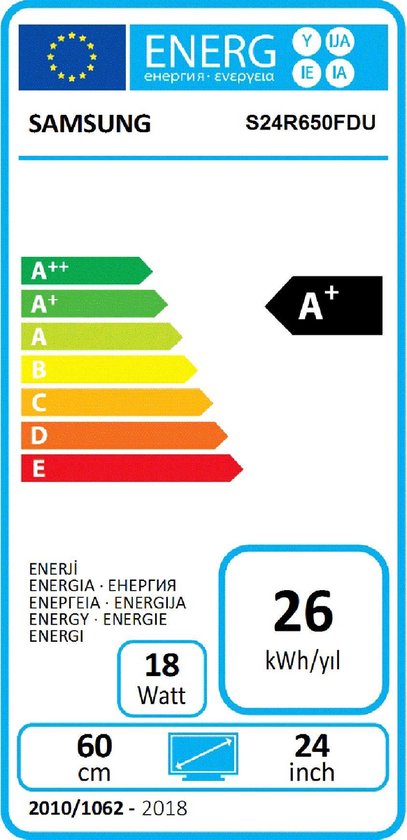 Samsung LS24R650 - Zwart