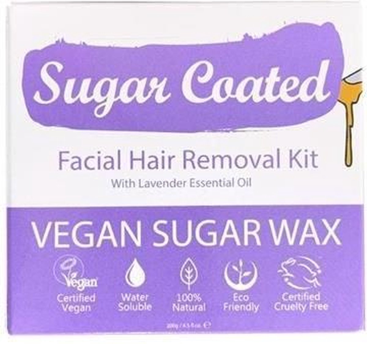 Sugar Coated Facial Hair Removal Kit