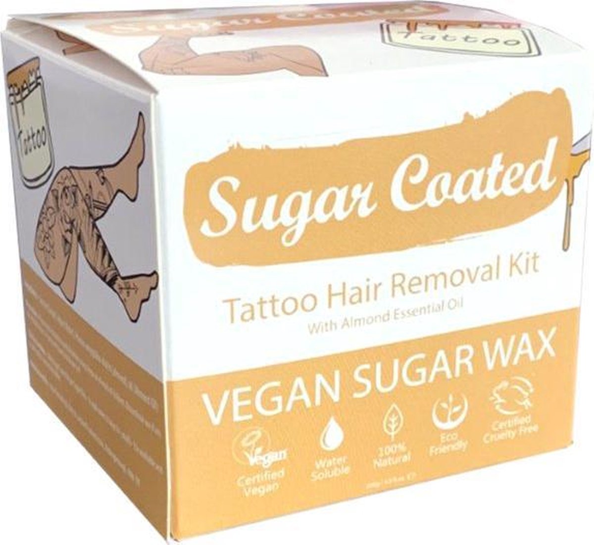 Sugar Coated Tattoo Hair Removal Kit