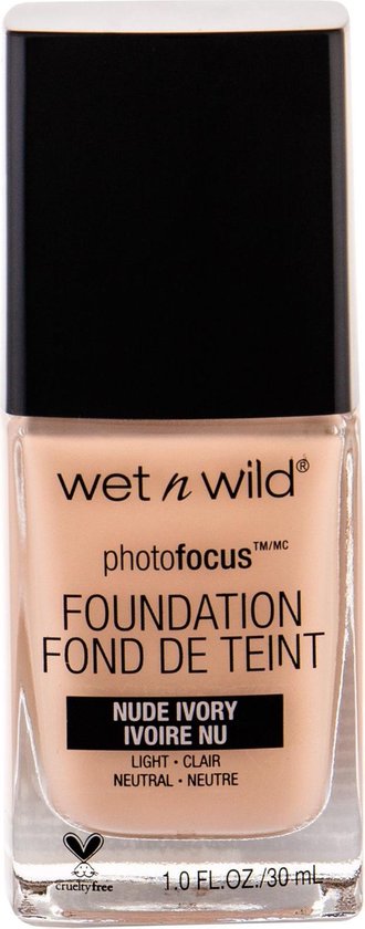 Wet n Wild Wet?n Wild Photo Focus Foundation Nude Ivory - Lichte huid, neutrale ondertoon.