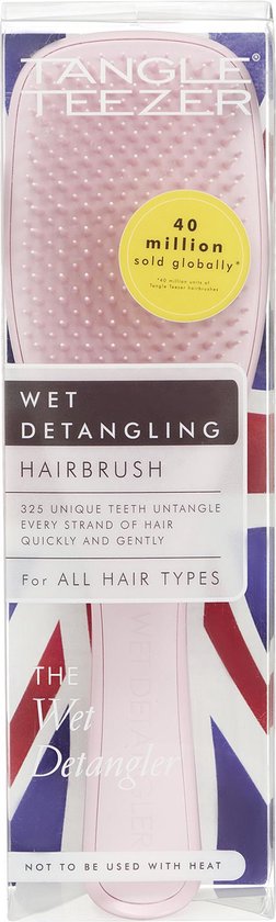 Tangle Teezer Wet Detangling Hair Brush Millenial Pink