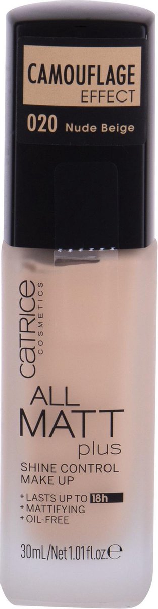 Catrice All Matt Plus Shine Control Make Up 020 Nude - Beige