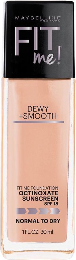 Maybelline Maybelline Fit Me Matte and Poreless Foundation 130 Buff - Medium huid, neutrale ondertoon - Silver
