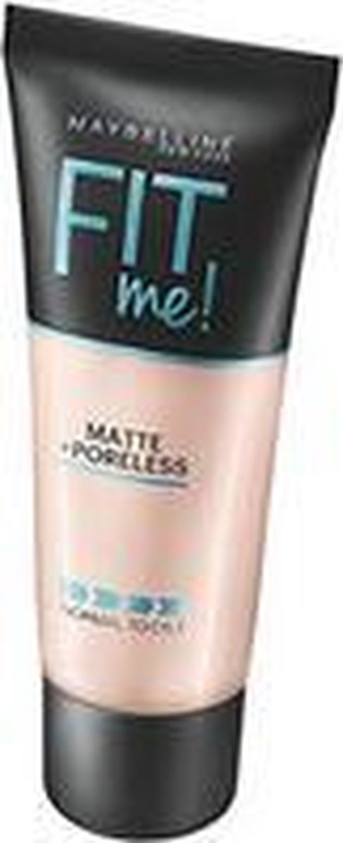 Maybelline Fit Me Matte and Poreless Foundation 242 Light Honey - Medium tot donkere huid, neutrale tot roze ondertoon