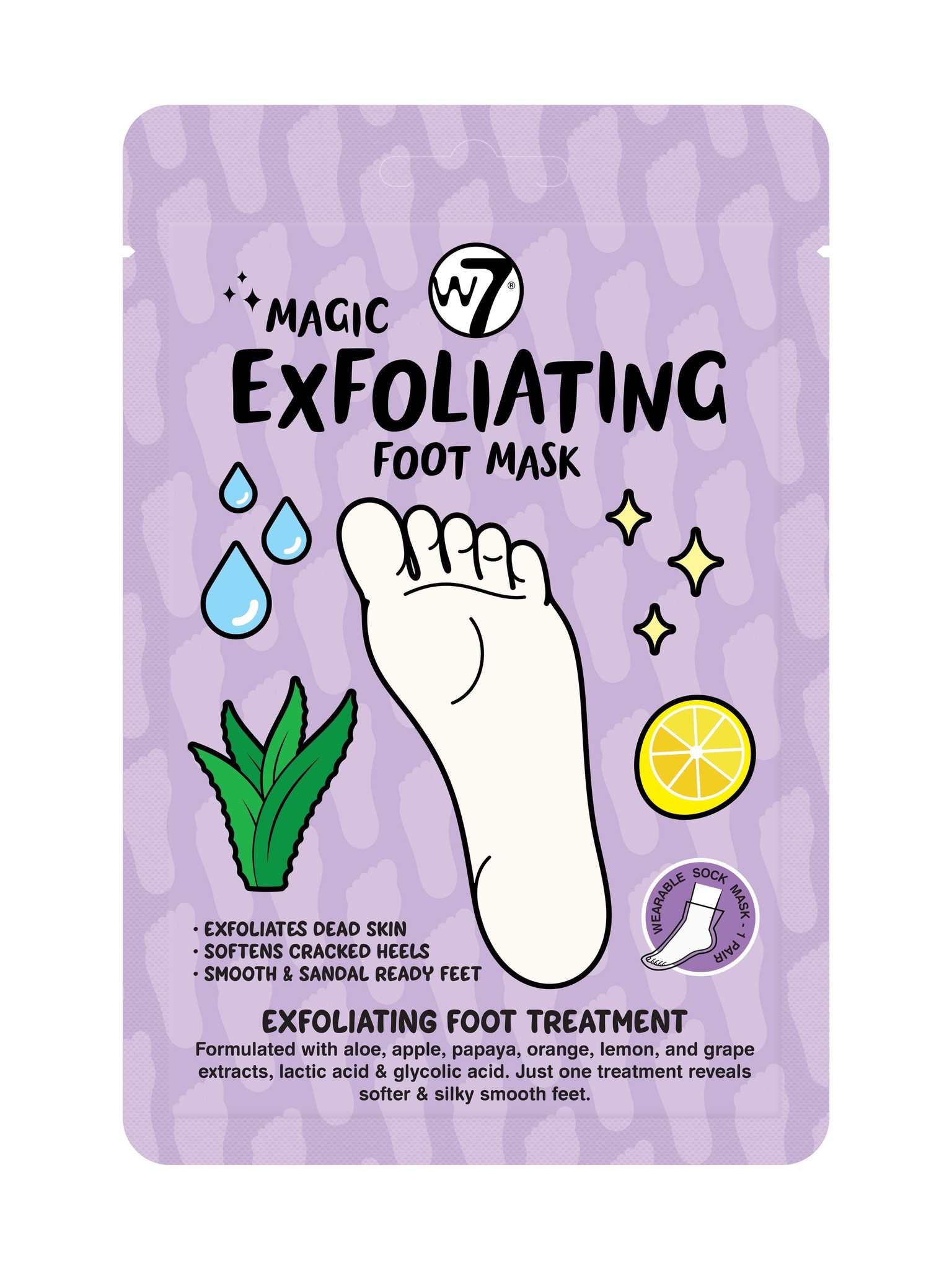 W7 Cosmetics Magic Exfoliating Foot Mask