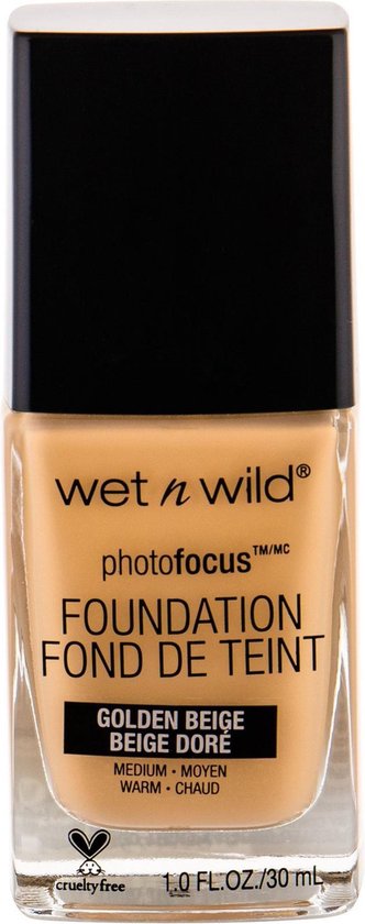 Wet n Wild Wet?n Wild Photo Focus Foundation Golden - Medium huid, warme ondertoon. - Beige