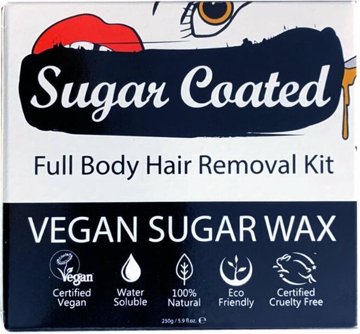 Sugar Coated Full Body Hair Removal Kit