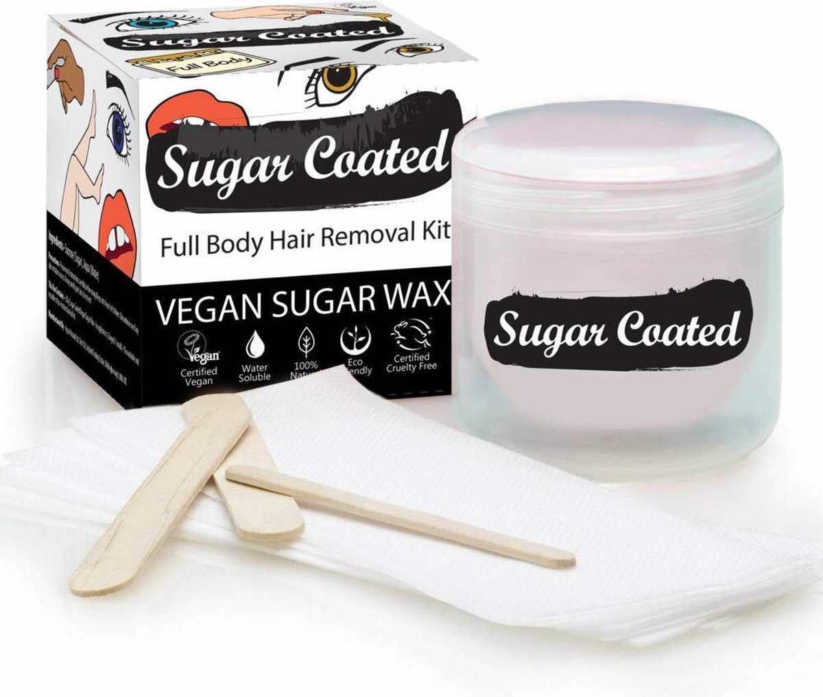 Sugar Coated Full Body Hair Removal Kit