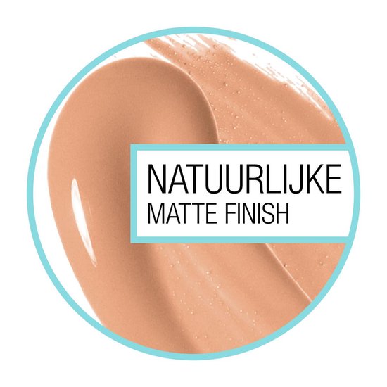 Maybelline Maybelline Fit Me Matte and Poreless Foundation 355 Pecan - Diep donkere huid, neutrale ondertoon - Bruin