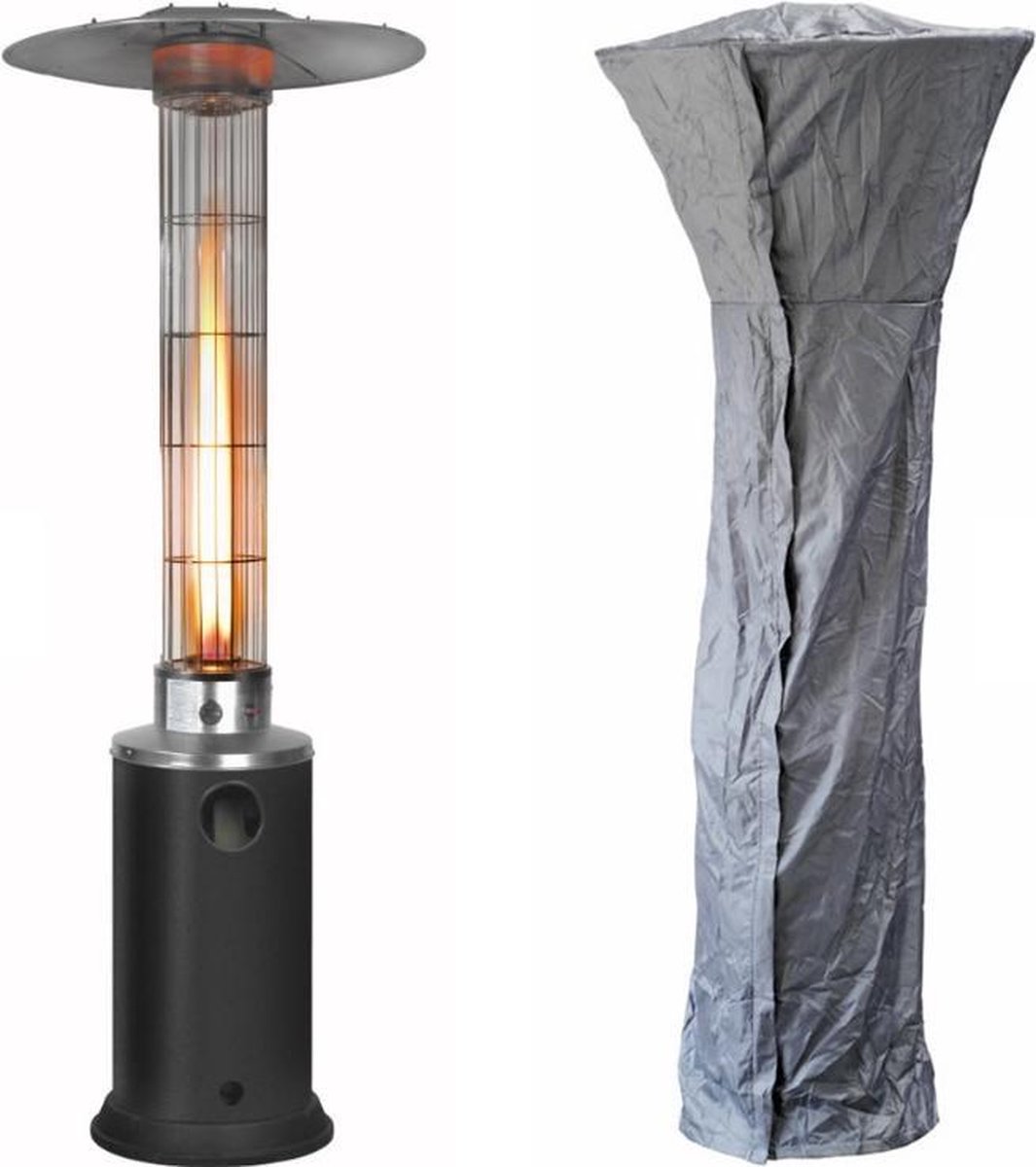 EUROM Beschermhoes 215 x 85 x 85 cm - Grijs