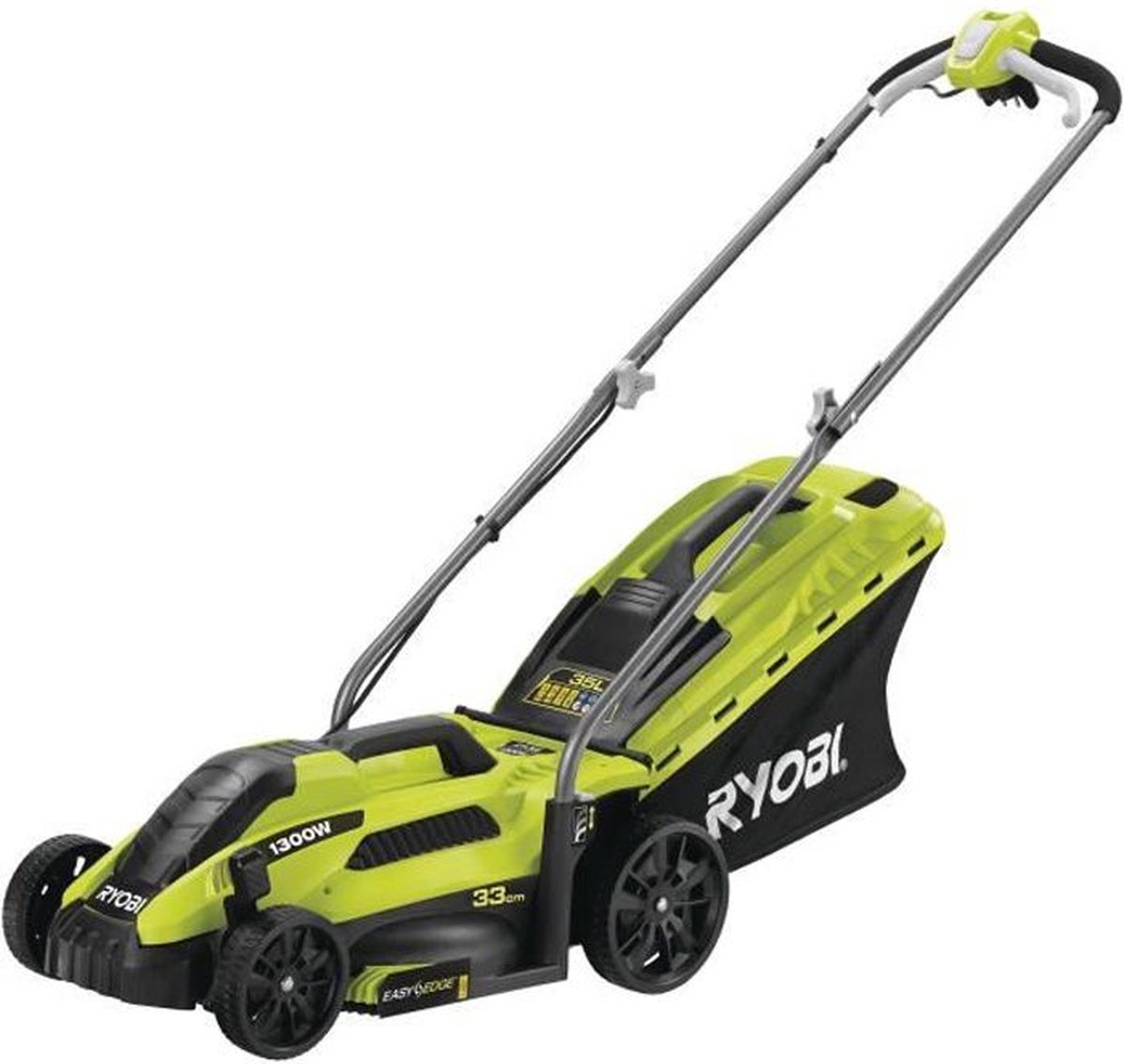 Ryobi RLM13E33S 1300 W grasmaaier, maaibreedte 33 cm