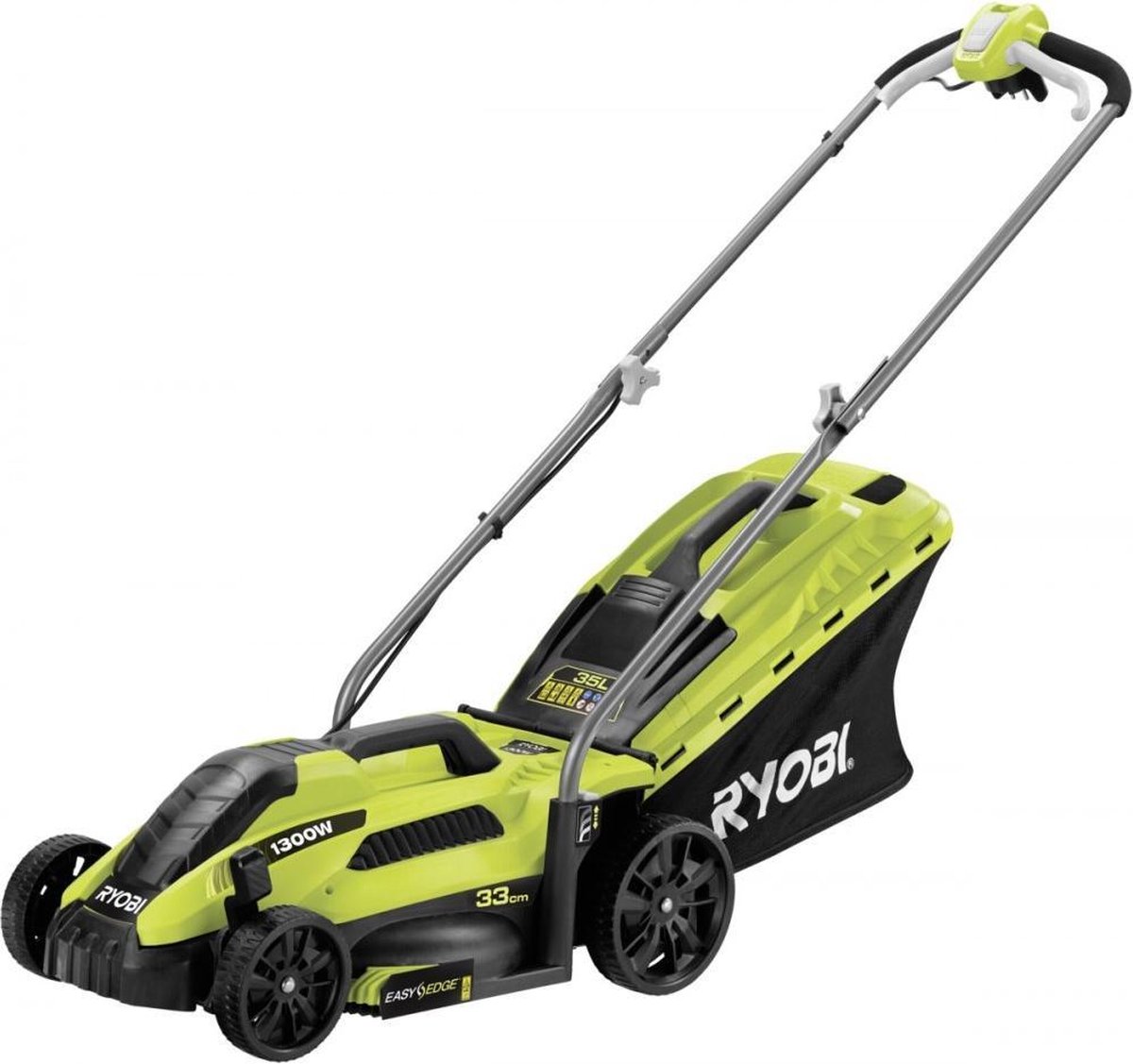 Ryobi RLM13E33S 1300 W grasmaaier, maaibreedte 33 cm