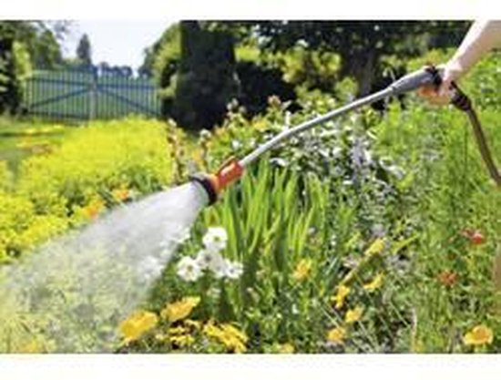 GARDENA Classic broes met verlengstuk - Grijs