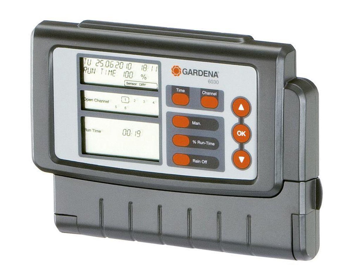 GARDENA Meerkanaalsbesproeiingscomp. 6030 - Grijs