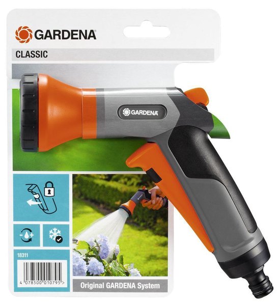 GARDENA Classic Pistoolbroes - Oranje