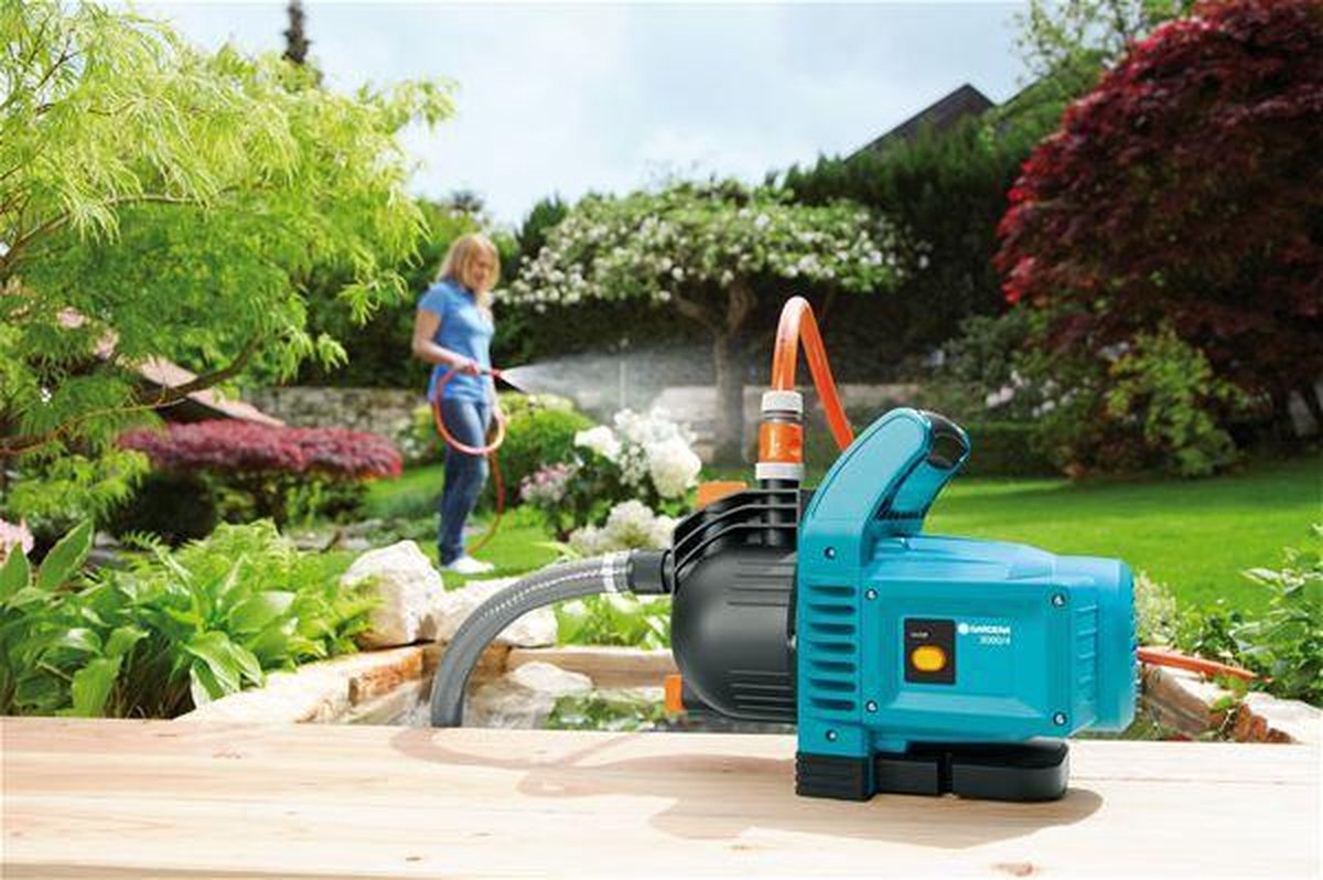 GARDENA Beproeiingspomp Classic 3000/4 Set | 600 Watt | 3100 l/h