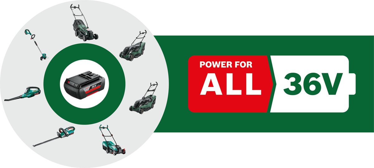 Bosch UniversalRotak 36-550 Accu Grasmaaier 36v 4.0Ah Li-ion