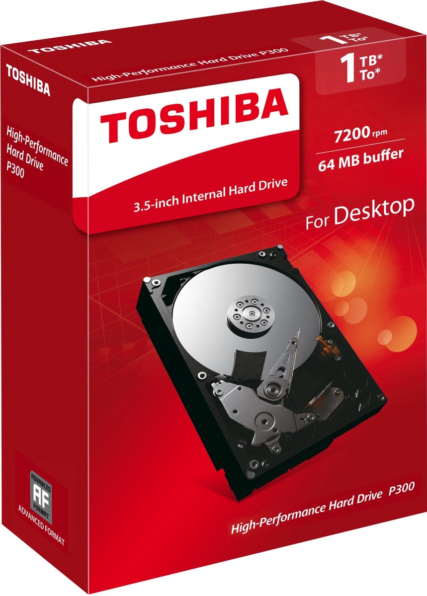 Toshiba p300 - Interne harde schijf - 1 TB