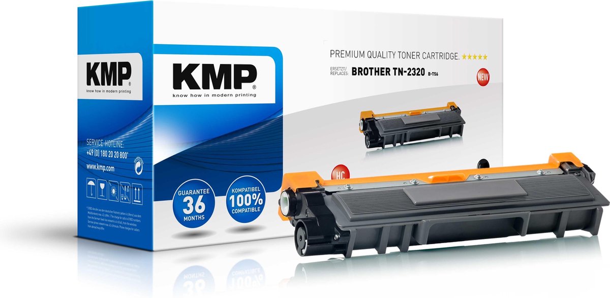 Kmp B-T56 Tonercartridge 2600pagina's - Zwart