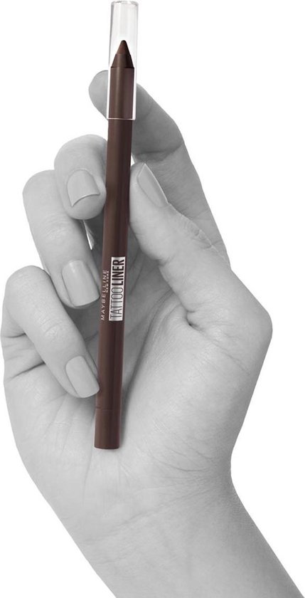 Maybelline Tattoo Liner Gel Pencil Bold Brown - Zwart