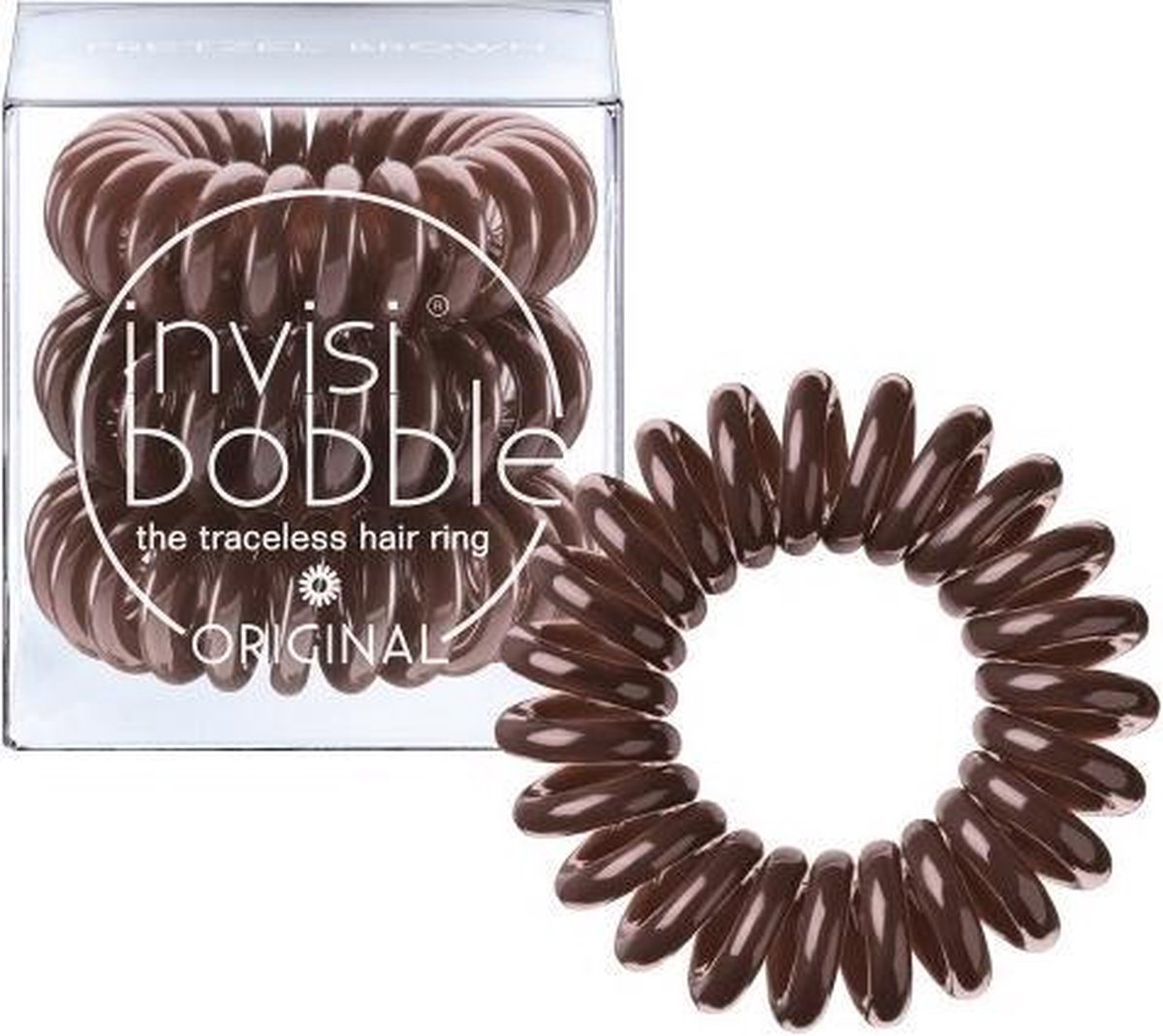 Invisibobble Original Haarelastiekje Pretzel Brown
