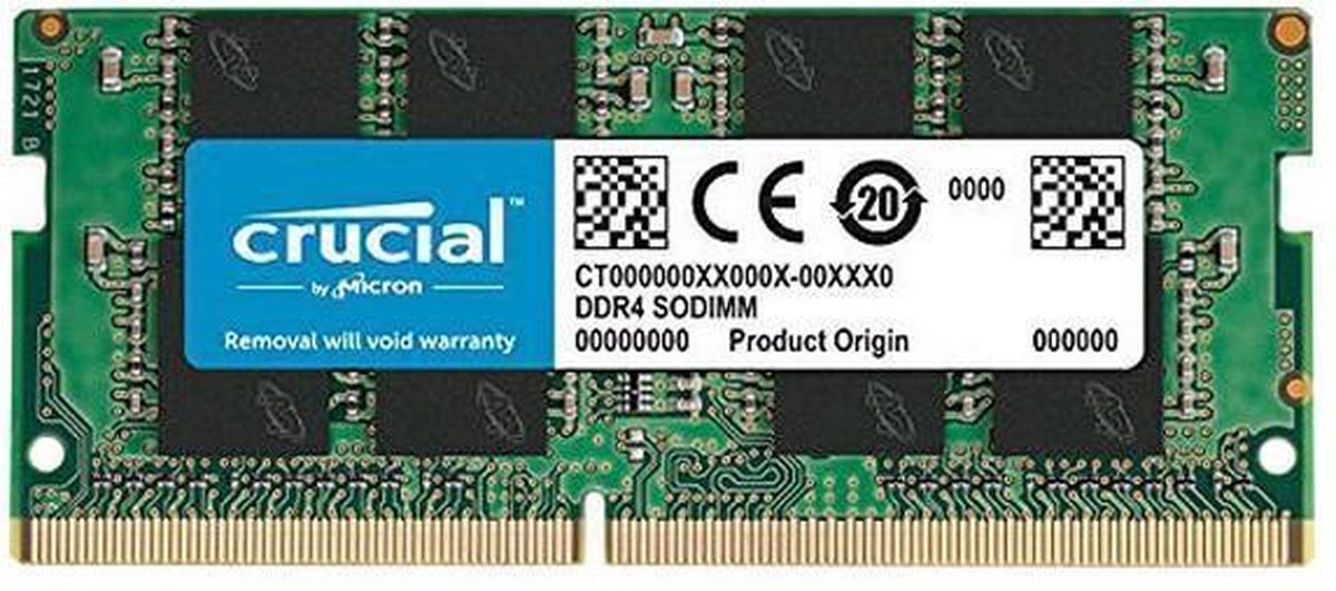 Crucial CT8G4SFS8266 geheugenmodule 8 GB DDR4 2666 MHz