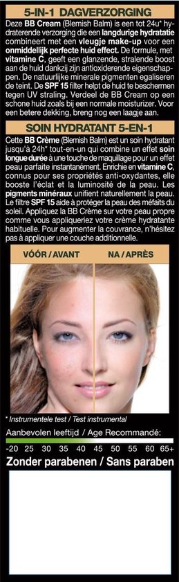 Garnier Skincare SkinActive BB Cream Classic Light - Lichte huidtint.