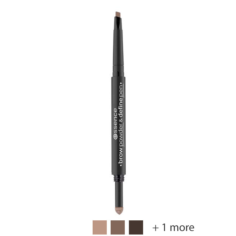 Essence Brow Powder And Define Pen 04 - Deep brown