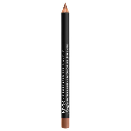 NYX Professional Makeup Suede Matte Lip Liner Soft-Spoken - Bruin