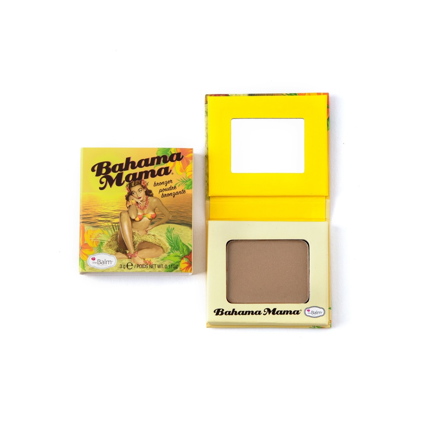 theBalm Cosmetics TheBalm Bahama Mama Bronzer Travel Size 7 gr. - Bruin