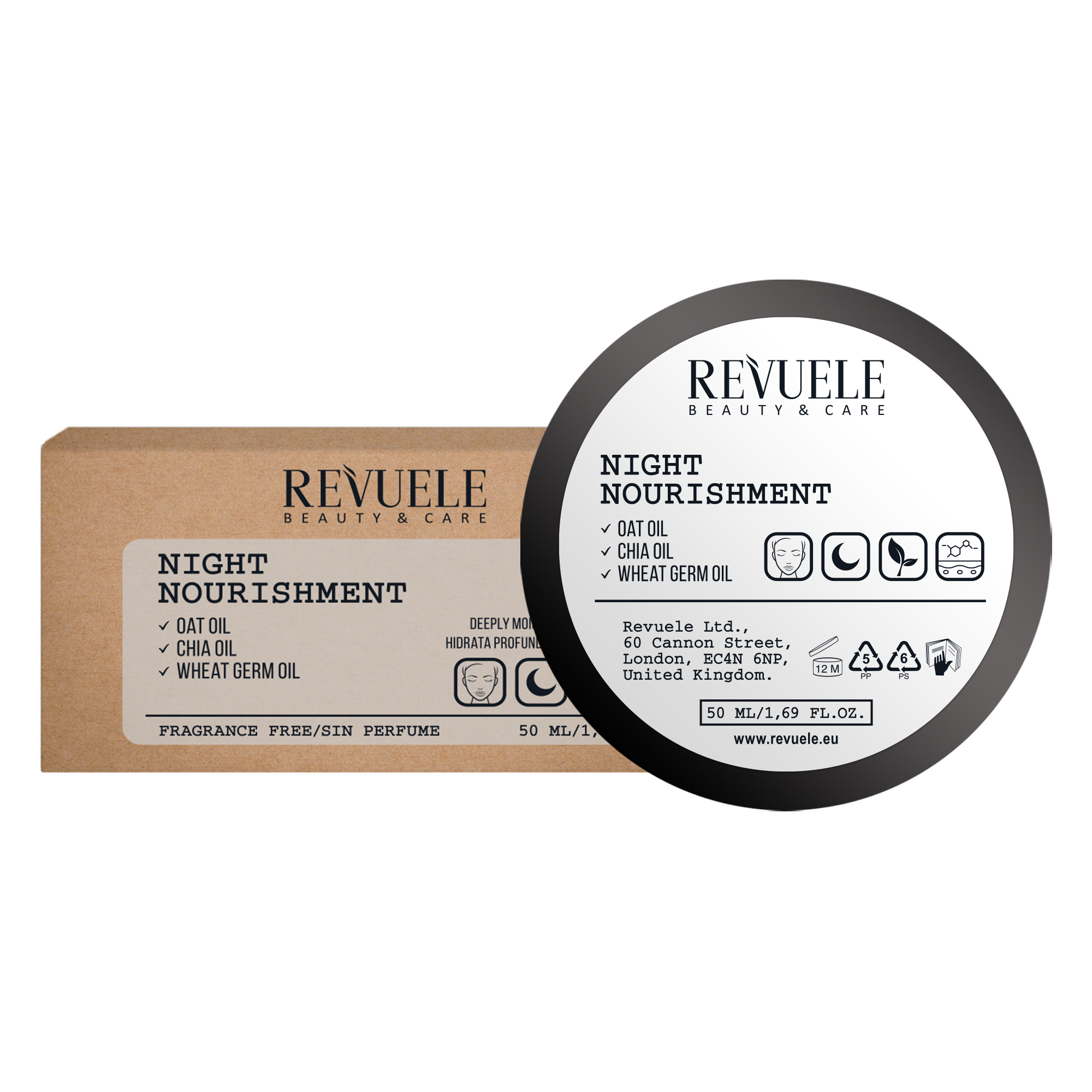 Revuele Vegan&Organic Night Nourishment