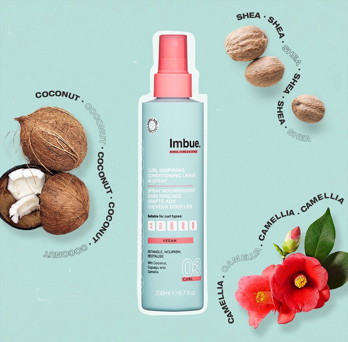 Imbue Curlinspiring Conditioning Leave In Spray