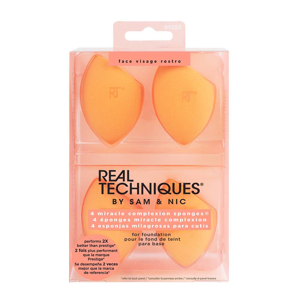 Real Techniques 4 Miracle Complexion Sponges