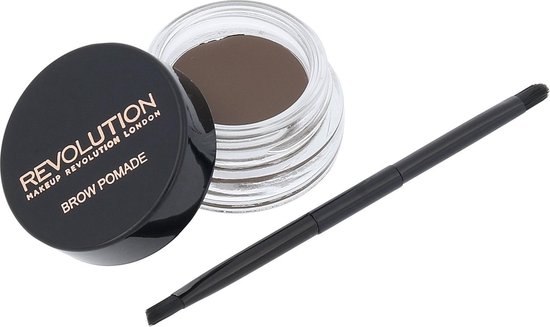 Makeup Revolution Brow Pomade Medium Brown - Donkerblond en midden haar. - Bruin