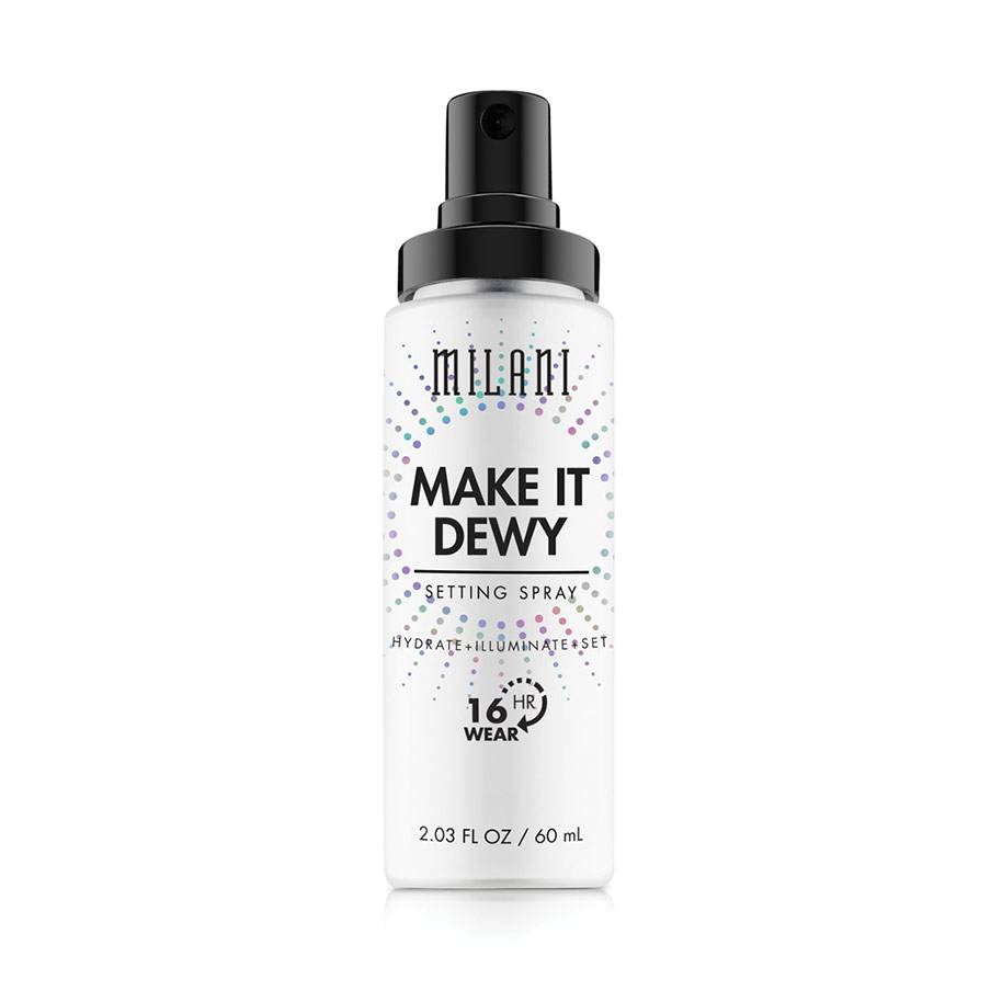Milani Cosmetics Makeup it Dewy 3-in-1 Setting Spray Hydrate + Illuminate + Set