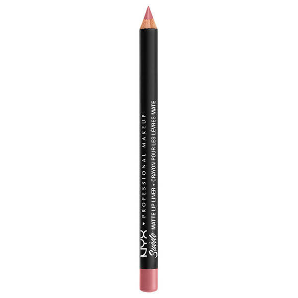 NYX Professional Makeup Suede Matte Lip Liner Tea and Cookies - Roze