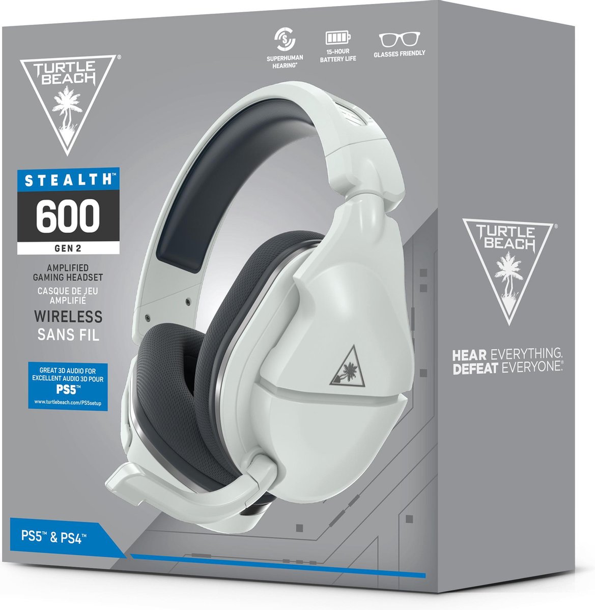 Turtle Beach Stealth 600 Gen 2 PlayStation - Wit