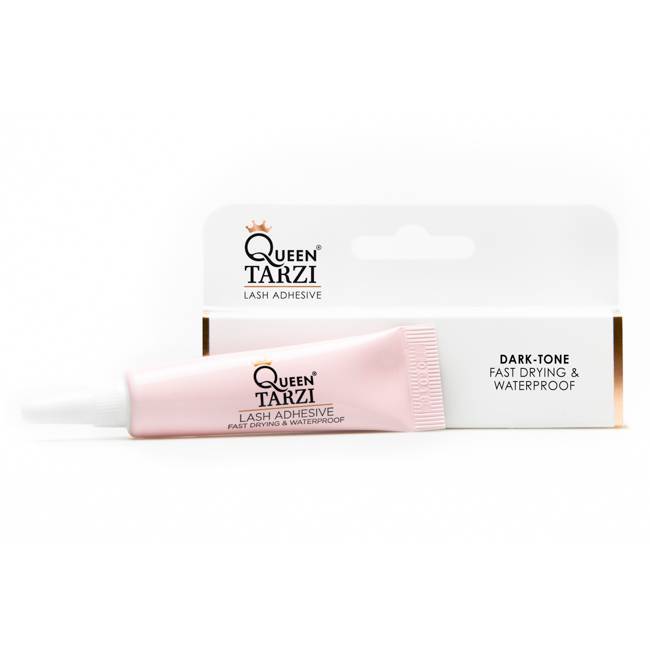 Queen Tarzi Lash Glue Dark Tone - Zwart