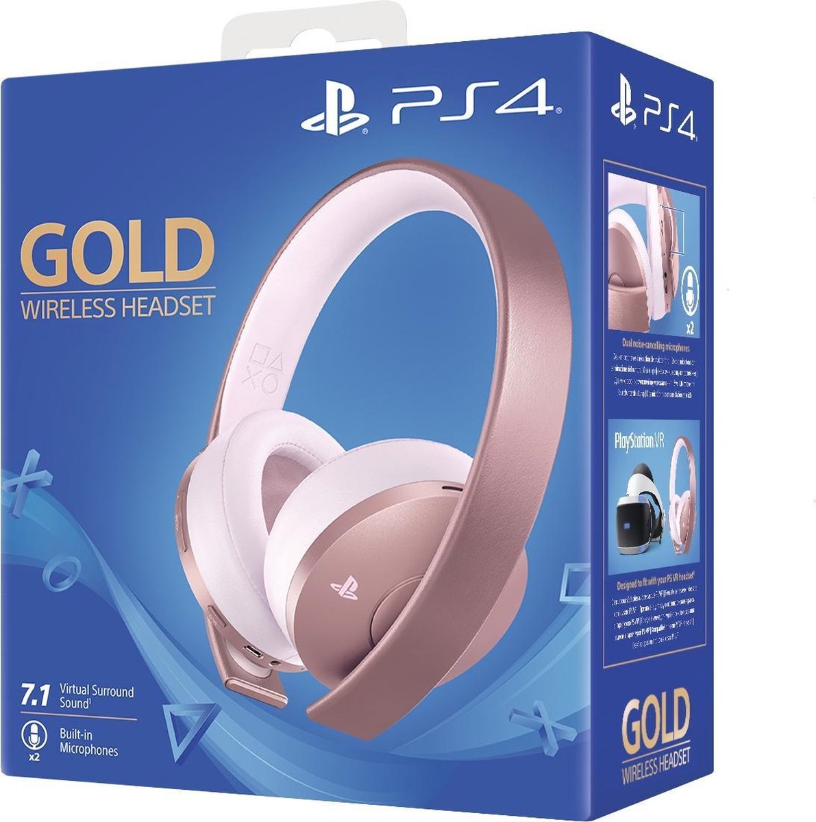 Sony Gold Wireless Headset Hoofdband Roségoud