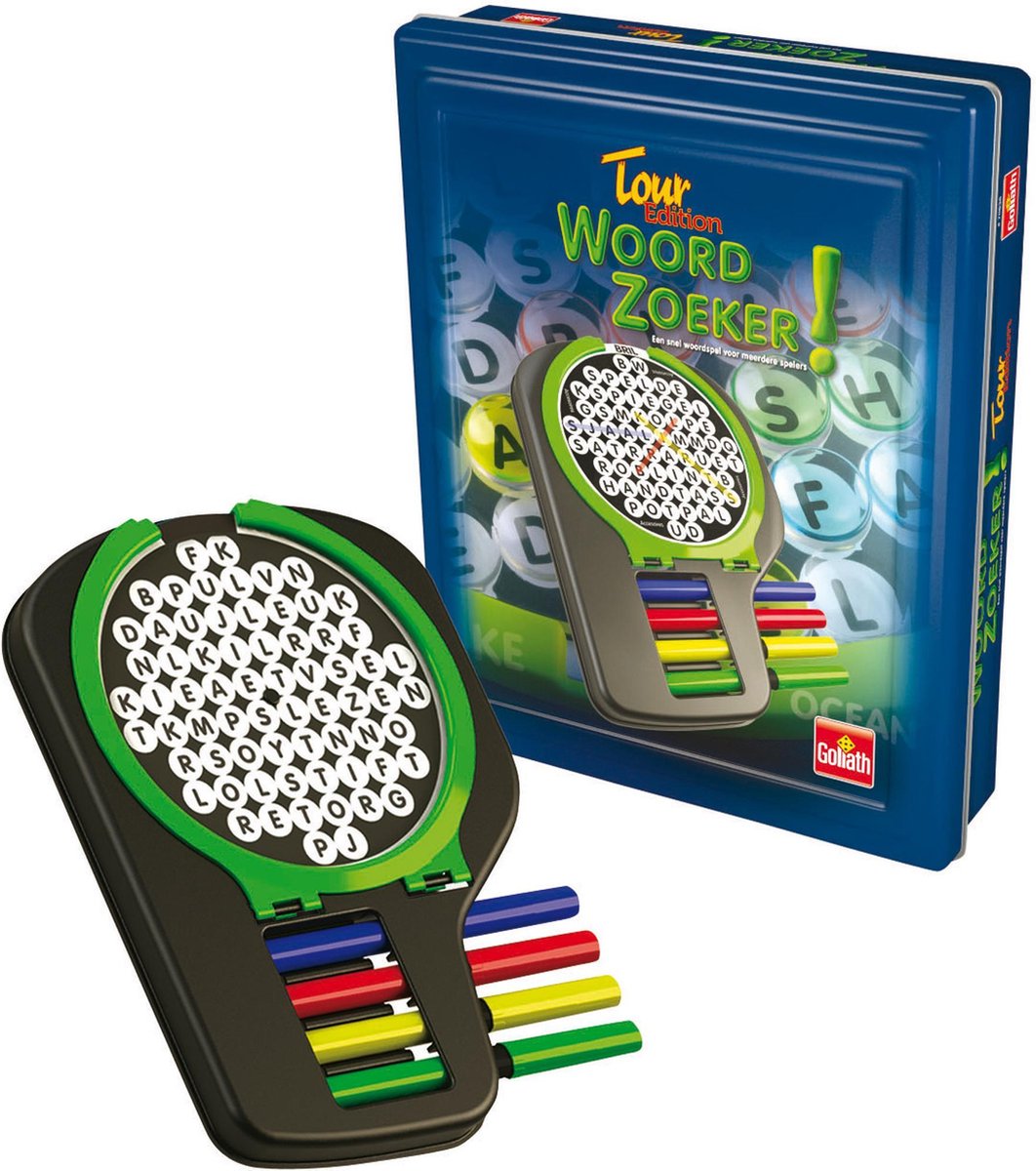 Goliath woordzoeker reiseditie - Groen