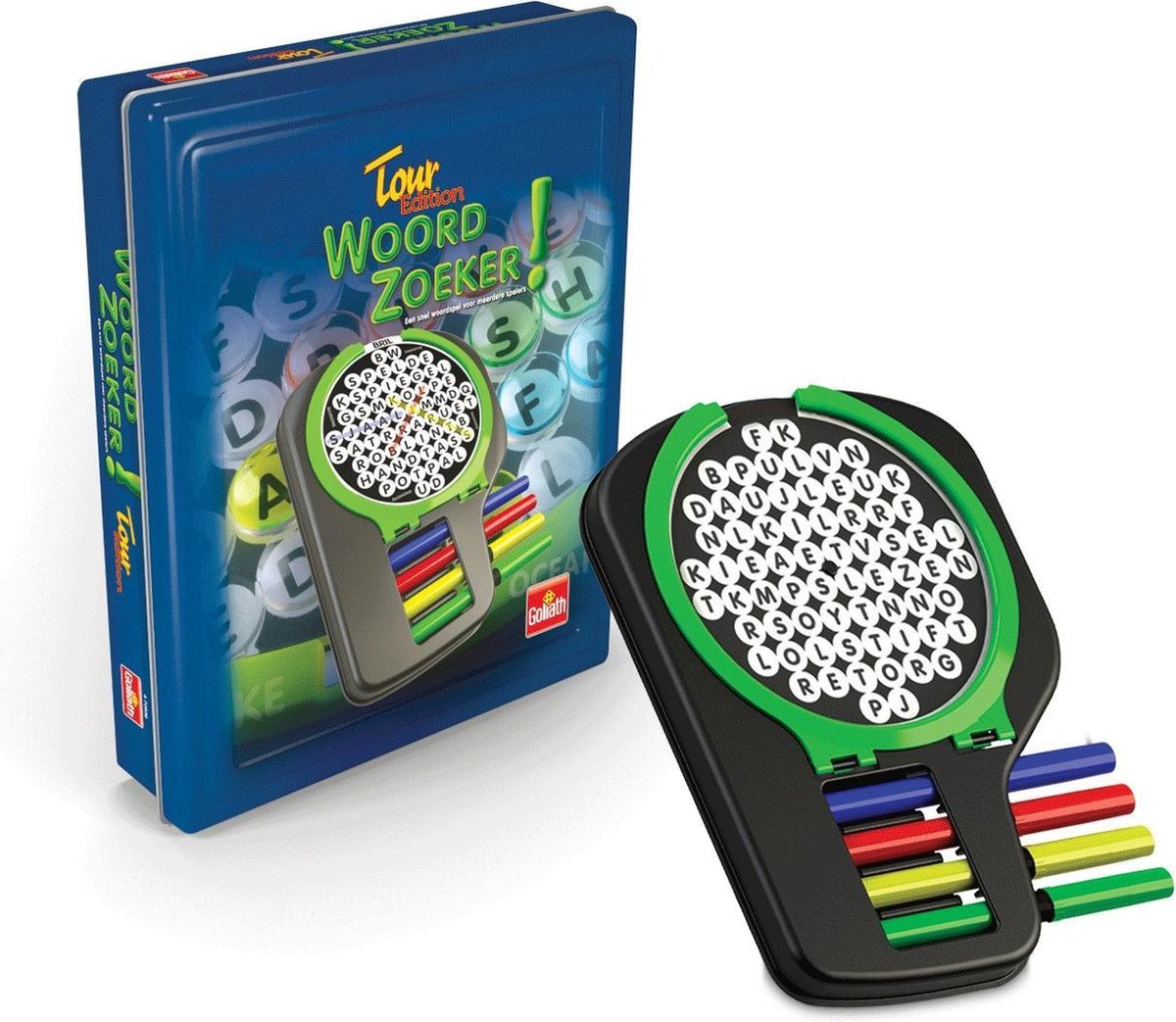 Goliath woordzoeker reiseditie - Groen