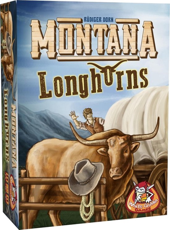 White Goblin Games uitbreiding Montana: Longhorns (NL) - Blauw