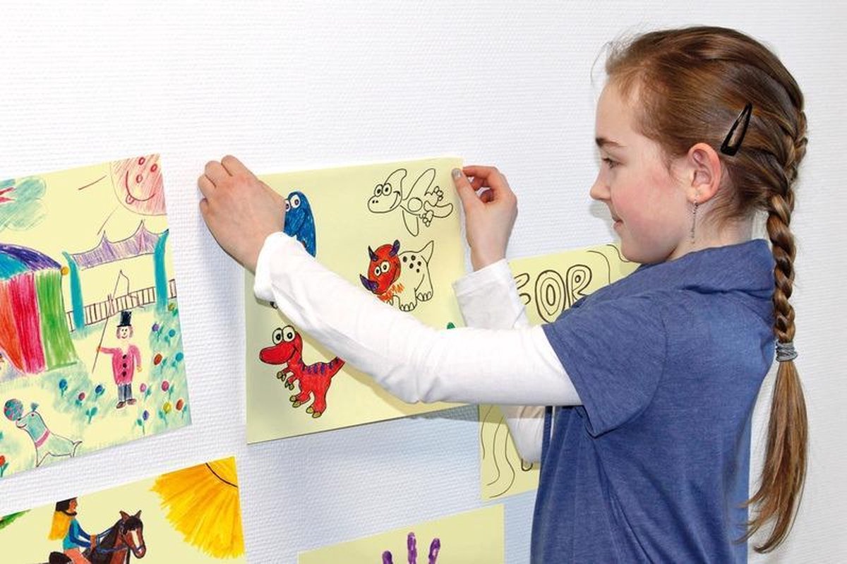 Info Notes 300x300mm Giant Pad blok a 50 vel - Geel