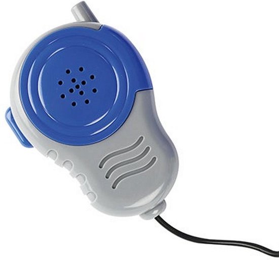 Toi-Toys parkeergarage politiestation met auto 3-delig - Zwart