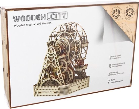 Wooden City bouwdoos reuzenrad