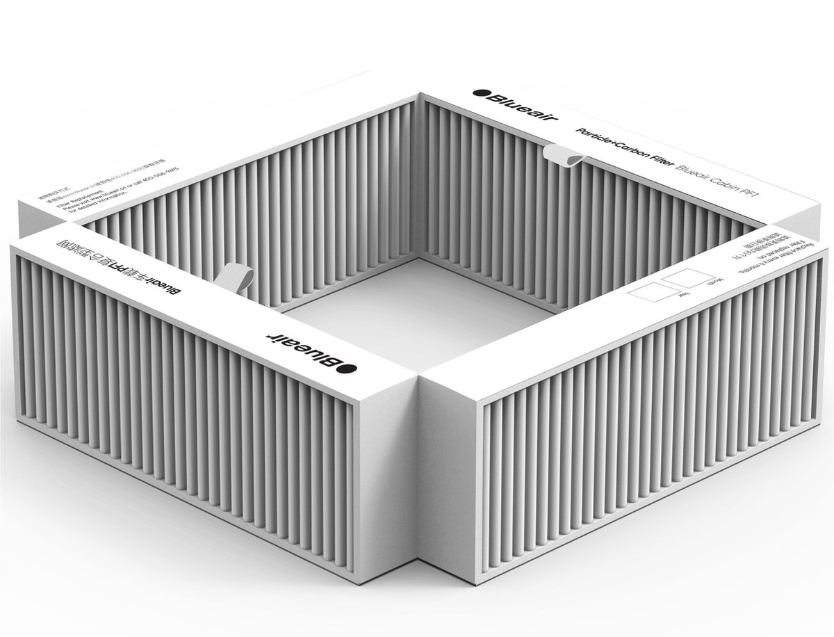 Deeltjes+ koolstoffilter voor Cabin PF1 - 1 stuks