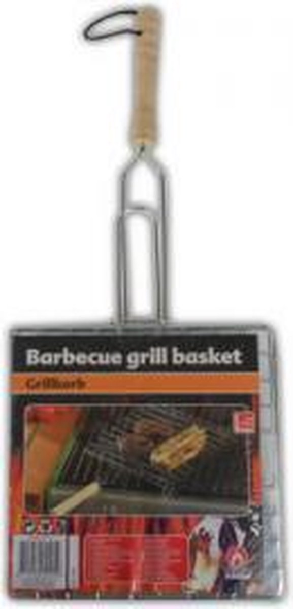 BBQ Collection Barbecuerooster met handvat - Zwart