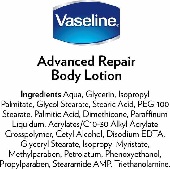 Vaseline Bodylotion Advanced Repair 400ml