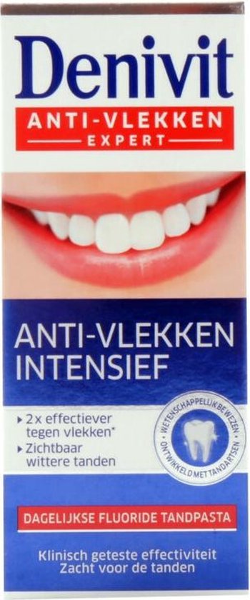 Denivit Anti Vlekken Intensief Tandpasta 50ml